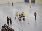 Zaalvoetbal S.K.N.W.K. JO15-1 en JO15-2 in Laco Sportcentrum te Zierikzee (29-12-2023) (65/75)